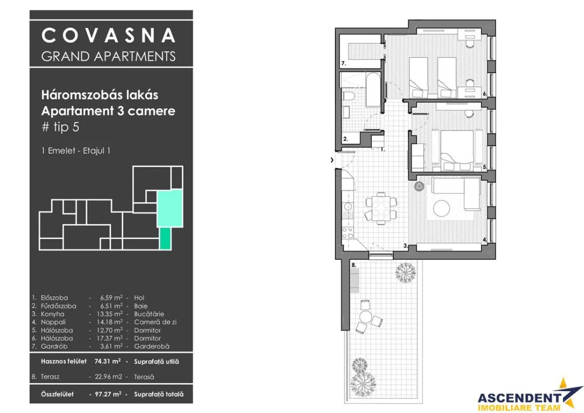 Edificiu cu proiect de apartamente/ aparthotel, Central, Covasna - foto 11