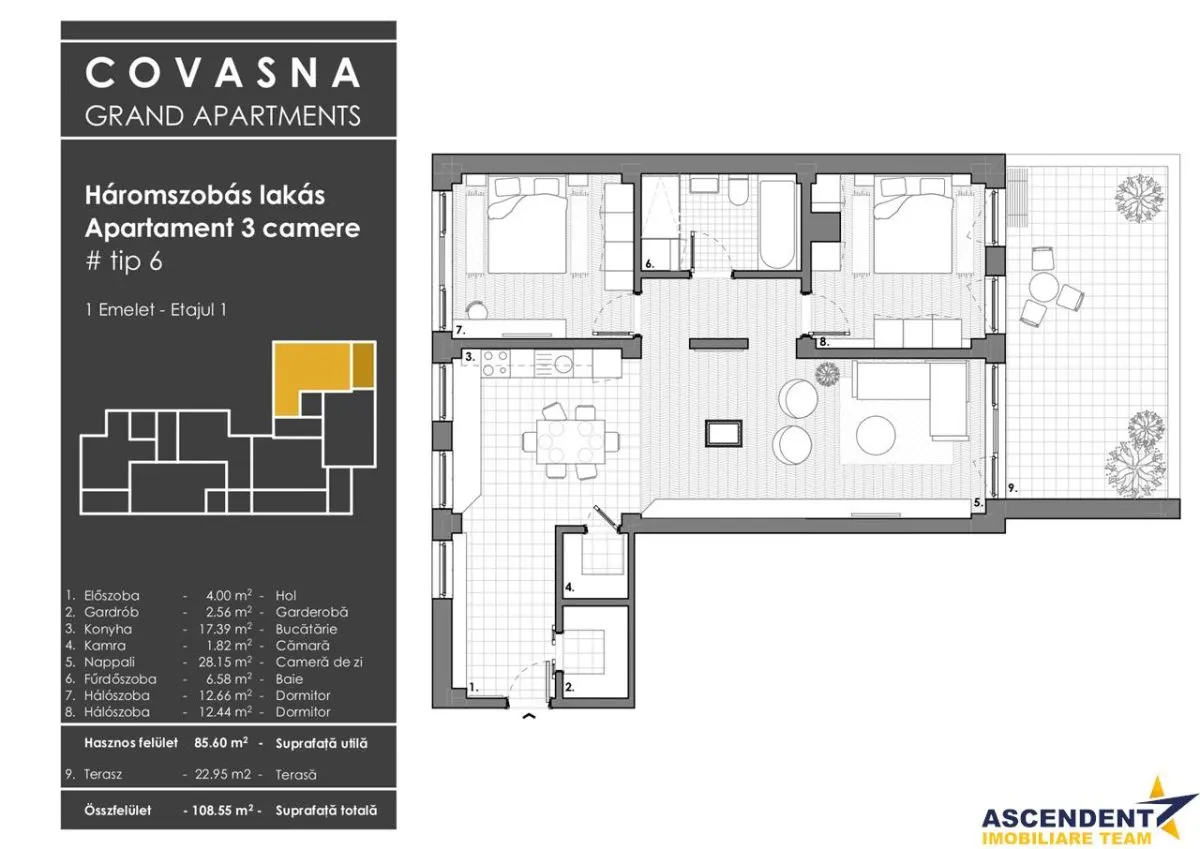 Edificiu cu proiect de apartamente/ aparthotel, Central, Covasna - foto 19