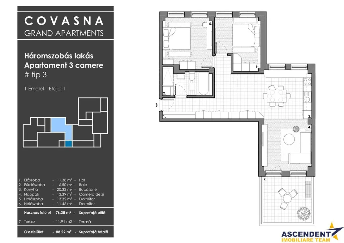 Edificiu cu proiect de apartamente/ aparthotel, Central, Covasna - foto 16