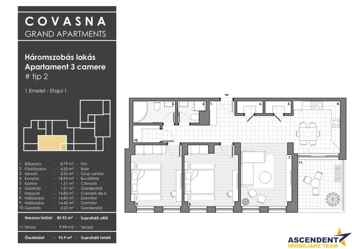 Edificiu cu proiect aparthotel/ plurirezidential, Central, Covasna - foto 14