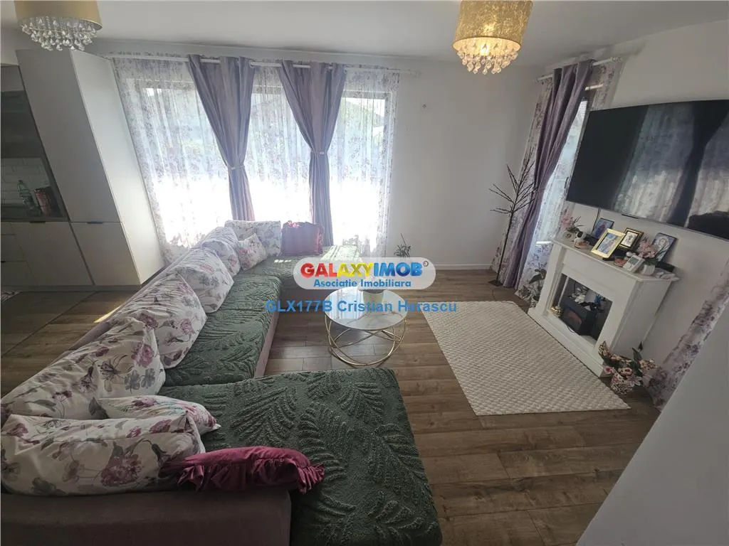 Parter 4 camere Drumul Guliei mobilat utilat 100 mpu teren 400 mp - foto 15