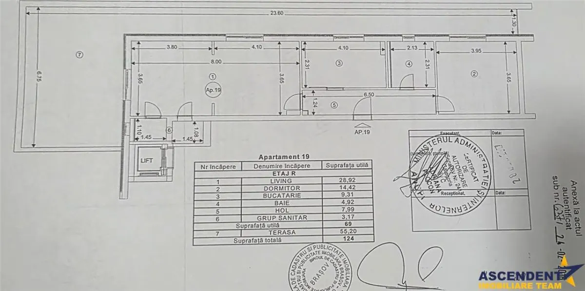 Apartament deosebit in zona Coresi, terasa mare, parcare, boxa, Tractorul, Brasov - foto 22