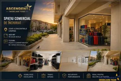 Spatiul Comercial, compartimentabil si in 3 unitati, cu acces separat, Central, Campina - Campina