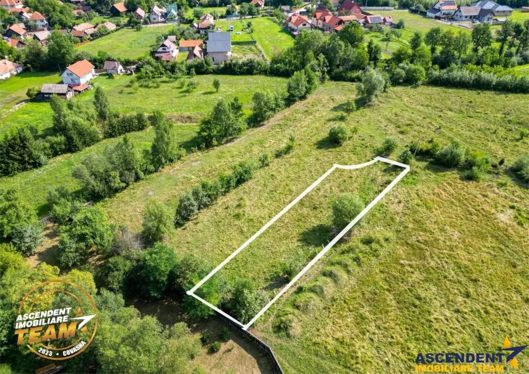 Teren intravilan, 950mp, rezidential/ investitional, Central, Covasna - foto 2