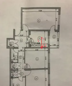 3 camere decomandate, et. 3, bl.1981, renovat, mobilat, Basarabia- Chisinau - foto 5