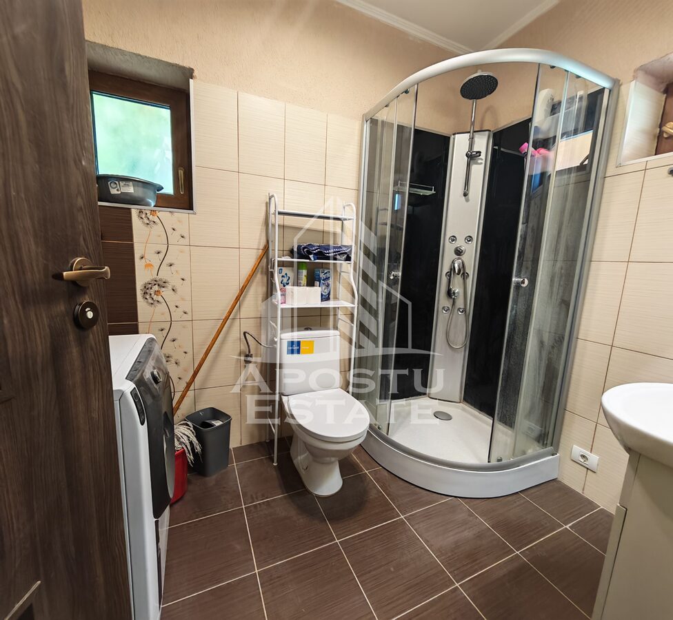 Duplex 5 camere, 3 bai, mobilat si utilat,Dumbravita - foto 17