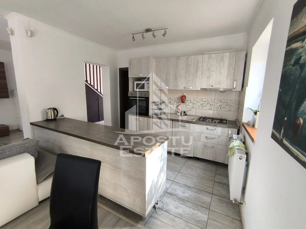 Duplex cu 4 camere,3 bai mobilat si utilat,Dumbravita - foto 19