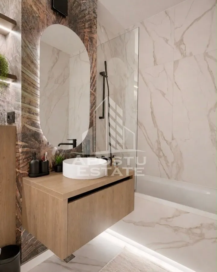 Apartament cu 2 camere, de lux, loc de parcare subteran, zona Aradului - foto 11