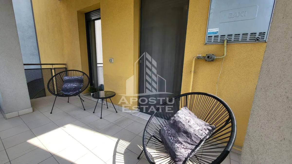 Apartament cu 3 camere,2 bai,mobilat,etaj 1,Dumbravita Kaufland - foto 14