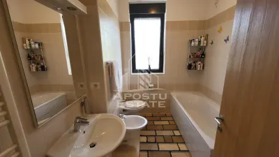 Apartament cu 3 camere,2 bai,mobilat,etaj 1,Dumbravita Kaufland - foto 15