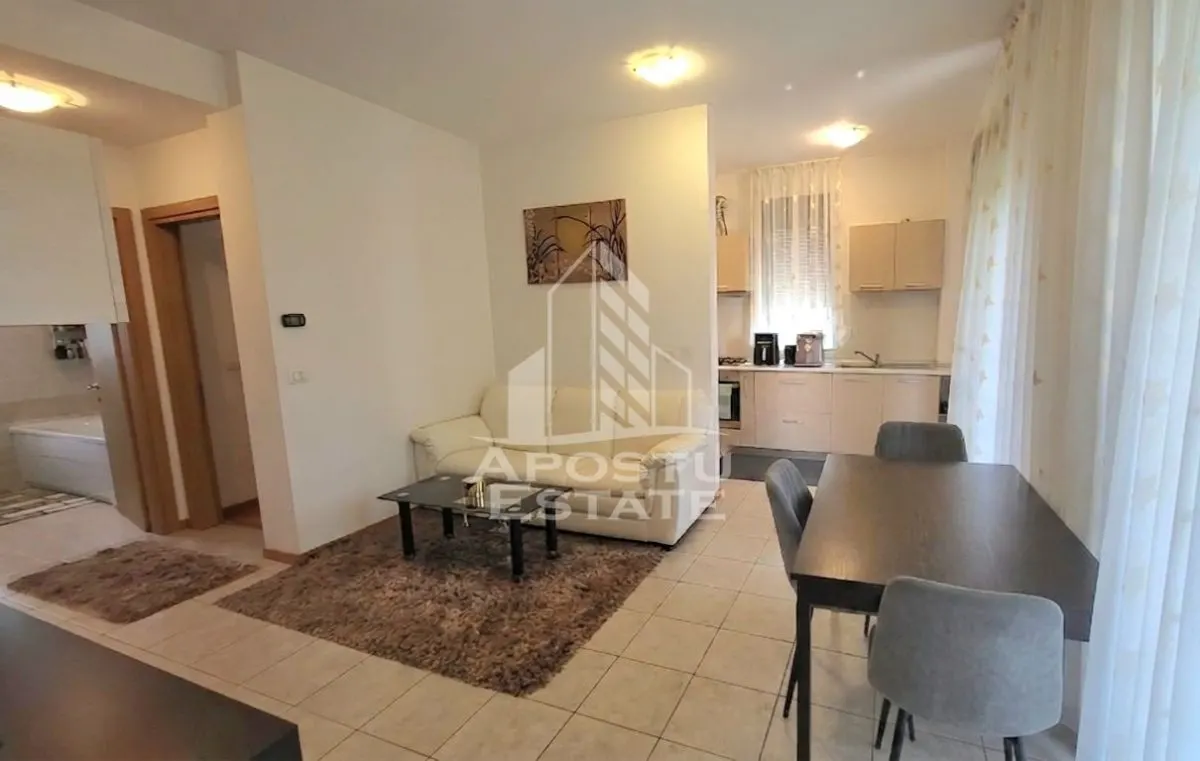 Apartament cu 3 camere,2 bai,mobilat,etaj 1,Dumbravita Kaufland - foto 3