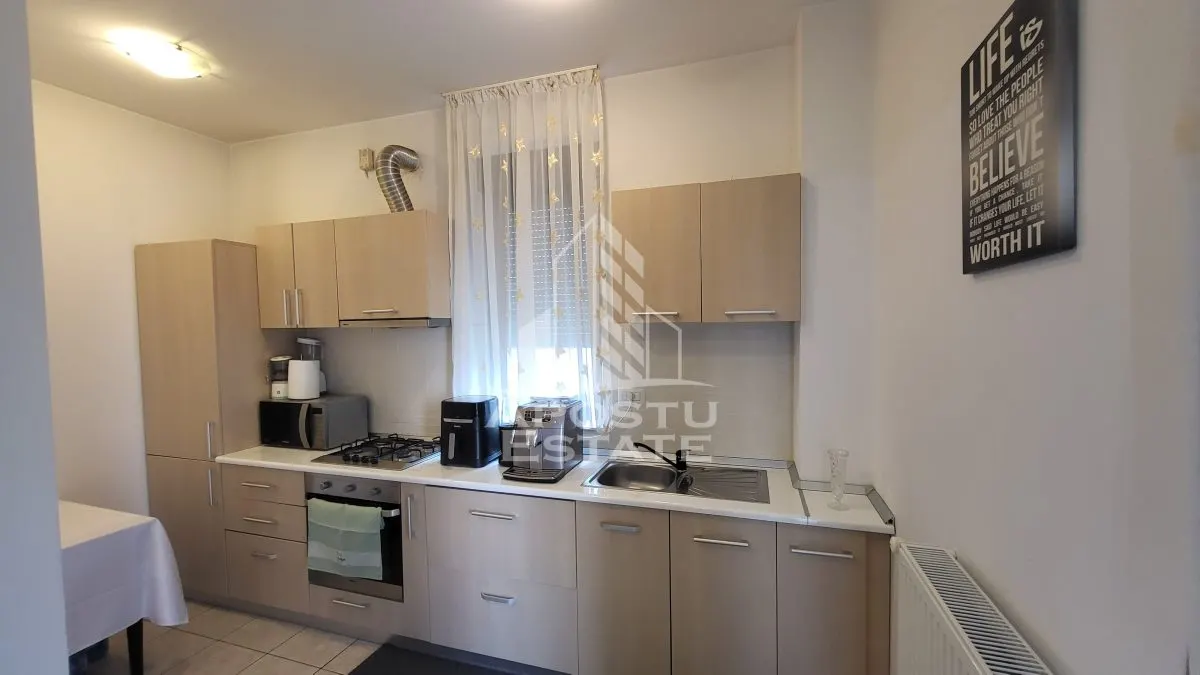 Apartament cu 3 camere,2 bai,mobilat,etaj 1,Dumbravita Kaufland - foto 6