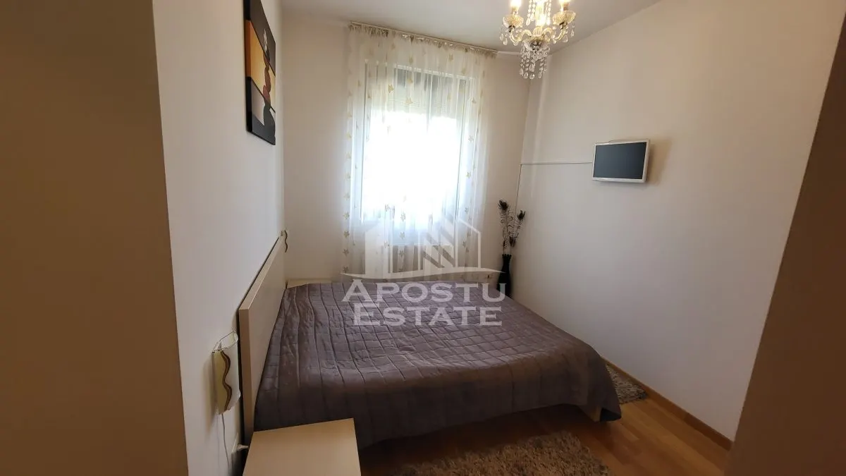 Apartament cu 3 camere,2 bai,mobilat,etaj 1,Dumbravita Kaufland - foto 8