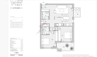 Vanzare apartament 3 camere 83mp 2 bai - parcare subterana - silk district - foto 7