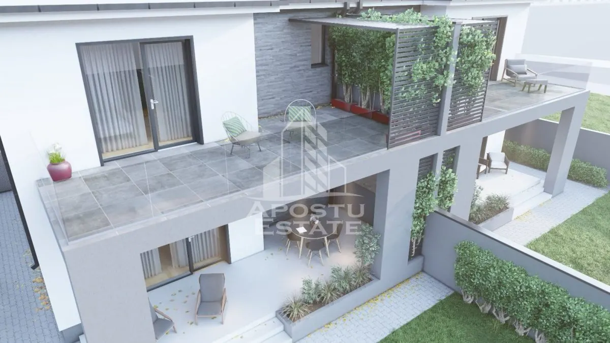 Duplex cu 4 camere, 2 bai, in Sacalaz - foto 3