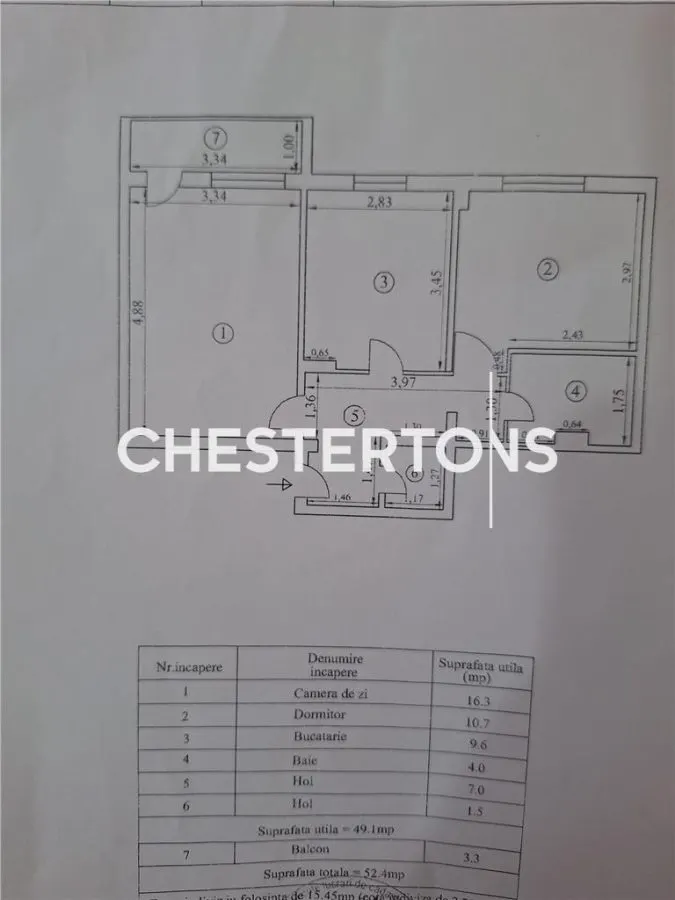 Apartament 2 camere - vanzare - Jandarmerie - Braila - foto 10
