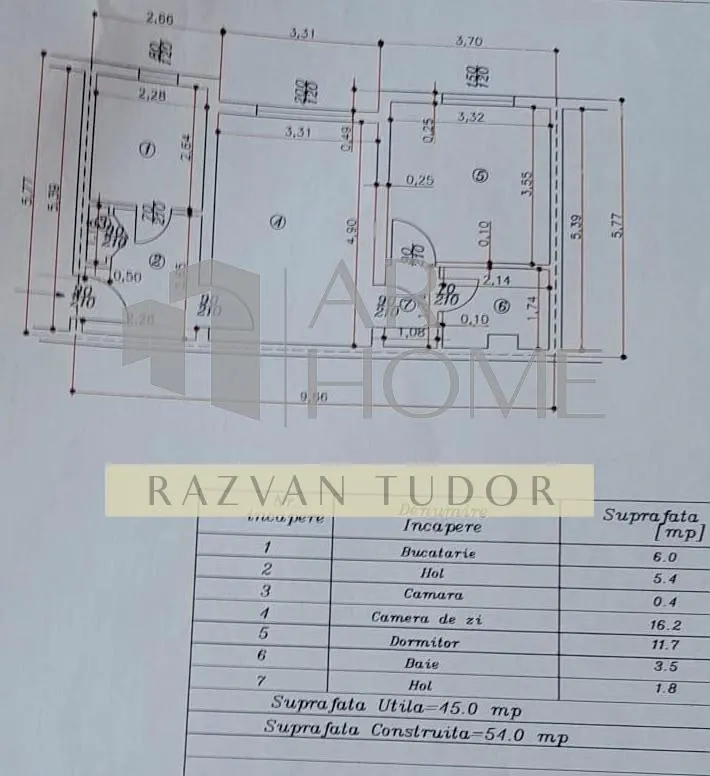 Apartament 2 camere , zona nord , Cameliei , Ploiesti - foto 8