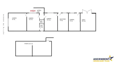 Casa cu 4 camere, garaj, pivnita boltita si potential, Brasov - foto 4