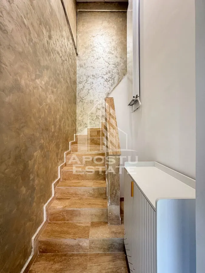 Aparatament 2 camere, finisat lux, terasa, zona case OM din Hunedoara - foto 8