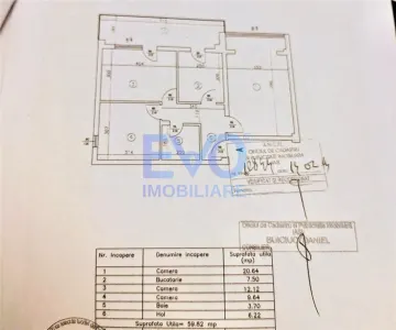 Apartament 3 camere, decomandat, balcon, Valea Lupului, Iasi - foto 8