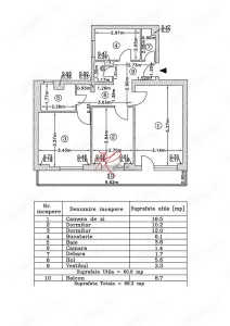 Vanzare apartament 3 camere Lacul Tei - Bucuresti