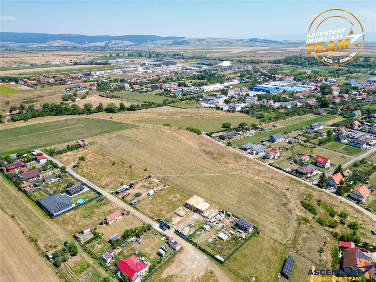 Teren extravilan recomandat si pentru case de vacante, investitie, Sfantu Gheorghe - foto 5