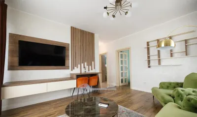 Apartament 3 camere , Copou, 90 mp, 3 balcoane, mobilat premium - Iasi