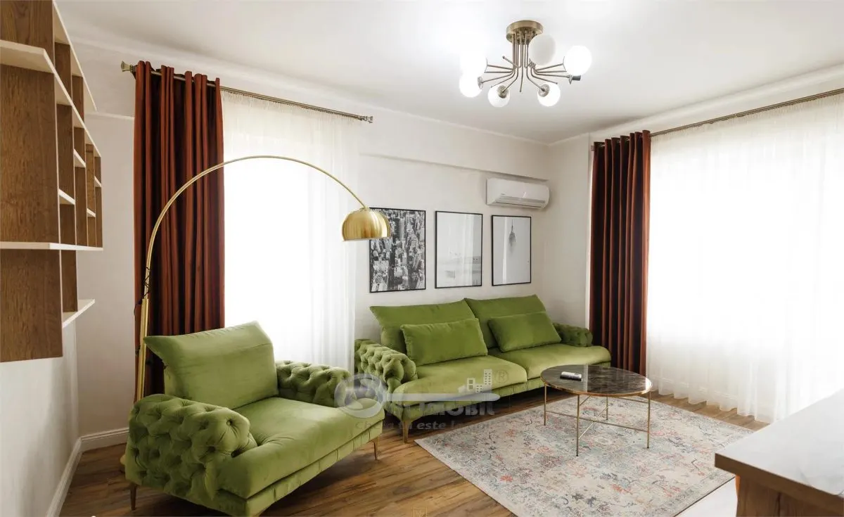 Apartament 3 camere , Copou, 90 mp, 3 balcoane, mobilat premium - foto 2