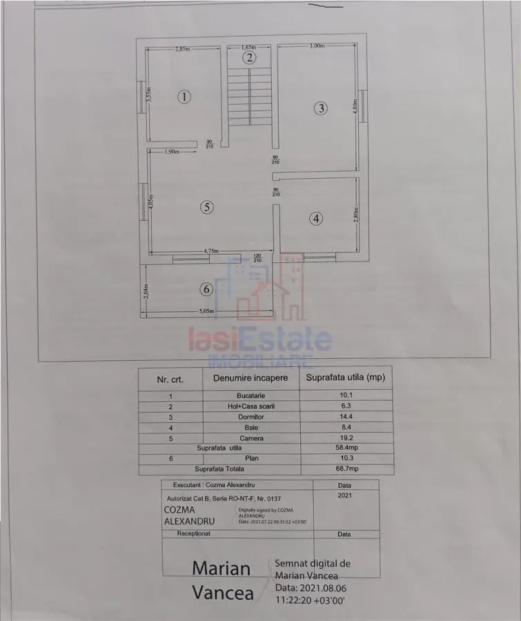 Vila la pret de apartament! Dumbrava  Vila P+M Su=120mp Teren 300mp toate utilitatile - foto 12