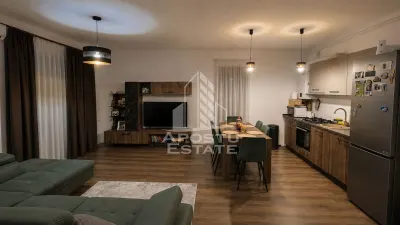 Apartament cu 2 camere de vanzare, 52mp utili + terasa, lift, Giroc - Giroc