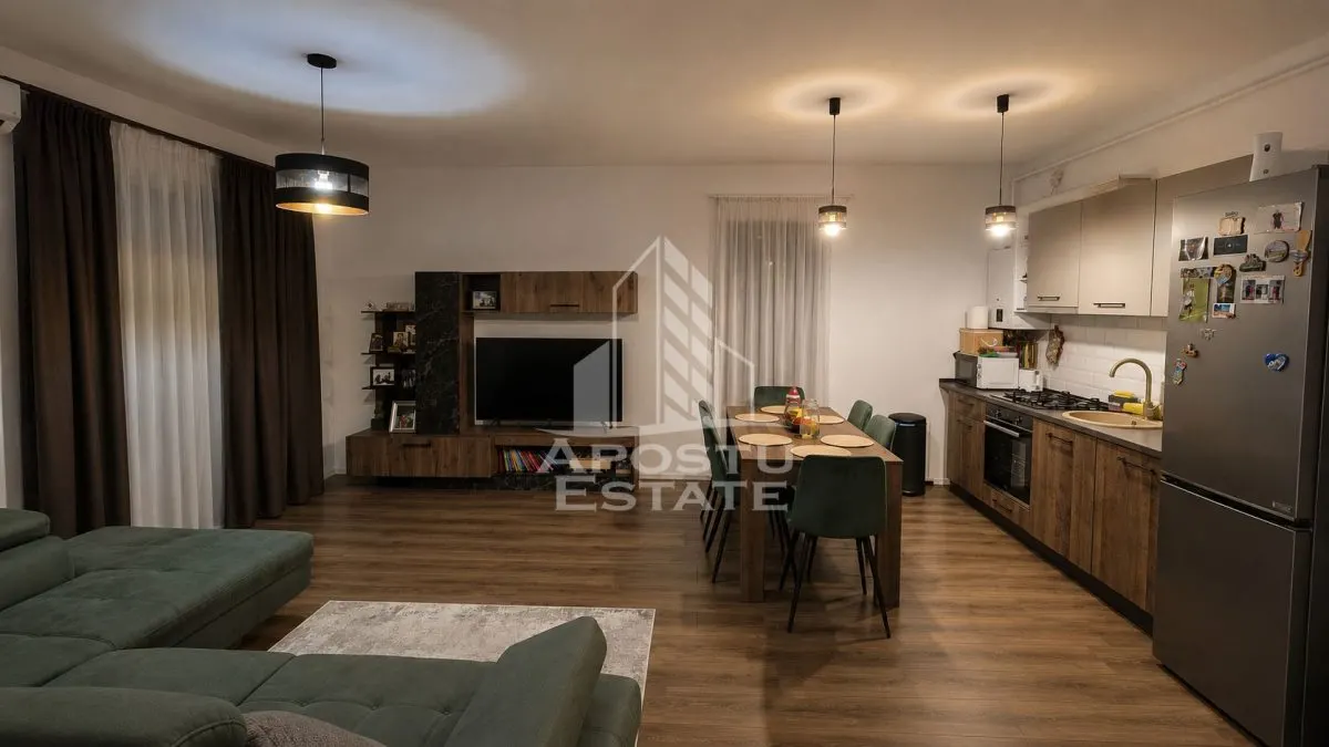 Apartament cu 2 camere de vanzare, 52mp utili + terasa, lift, Giroc - foto 1