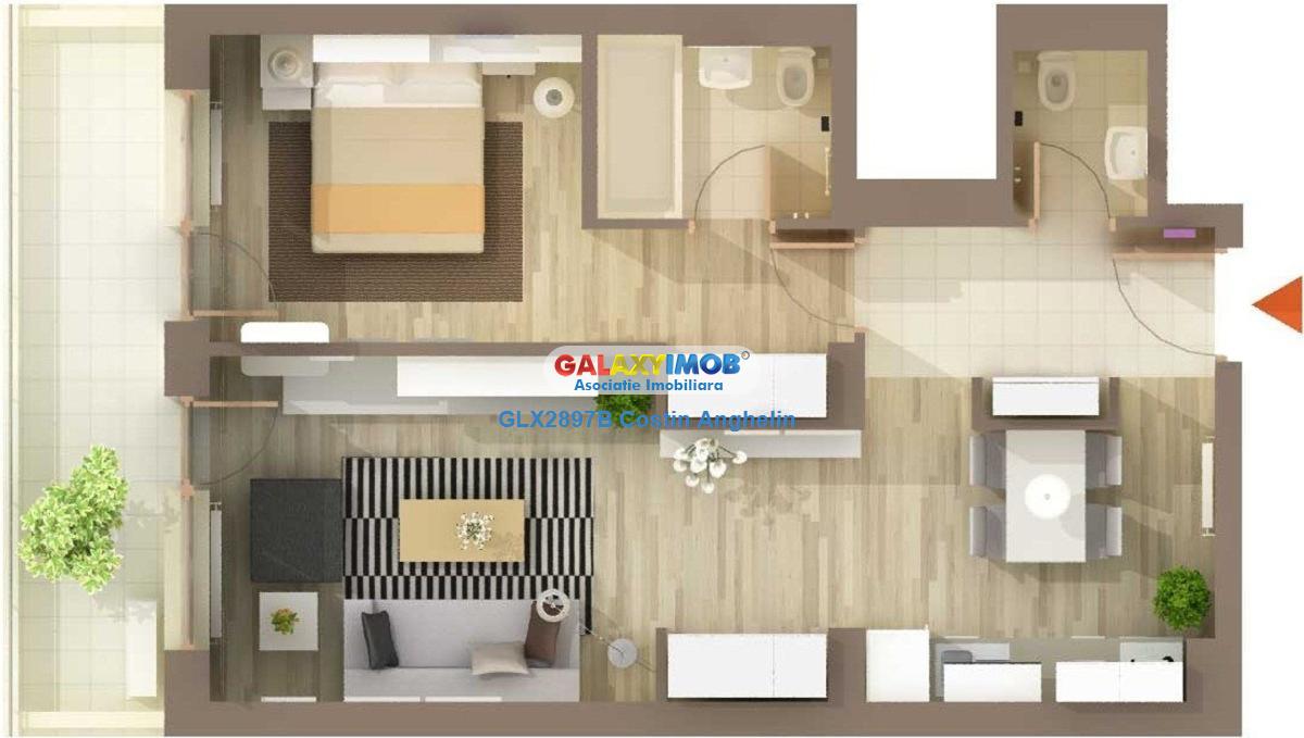 Apartament 2 Camere Modern - Baneasa Privighetorilor - foto 9