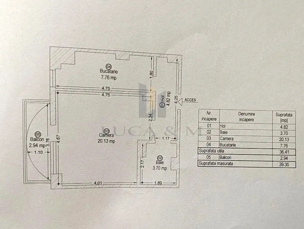 Apartament 1 camera | Spatios | Ideal investitie - foto 6