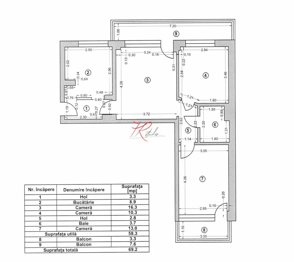 Vanzare apartament 3 camere renovate Parcul Circului - foto 10