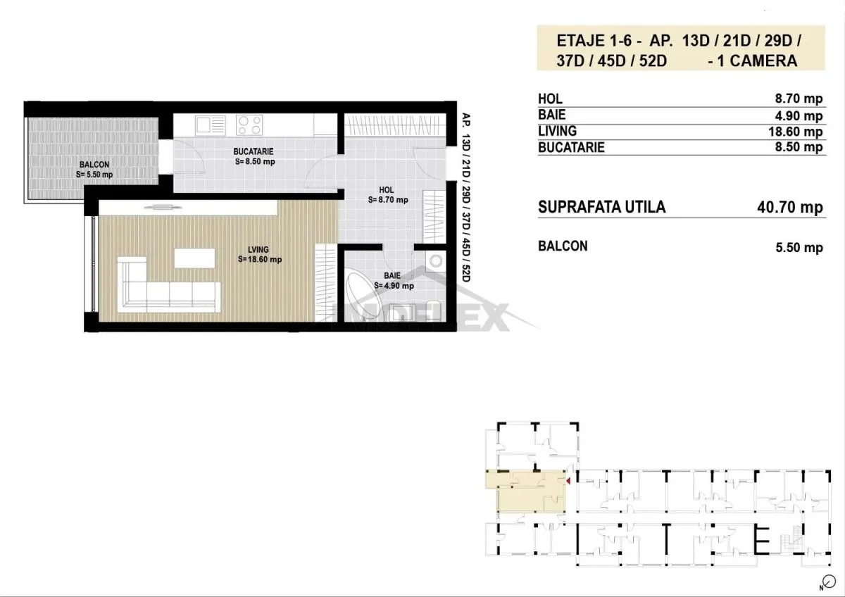 Garsoniera premium in ansamblu rezidential nou 2025.Discount pentru credit si plata cash - foto 1