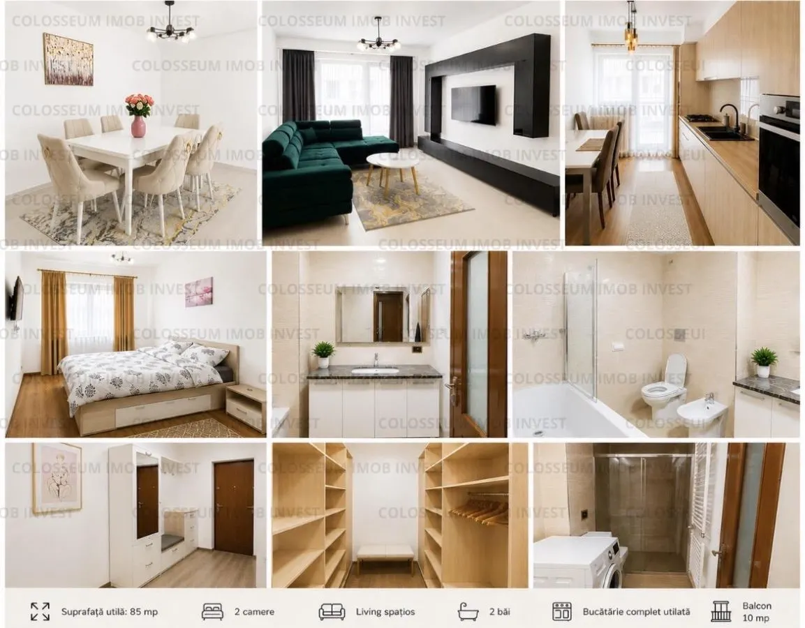 Apartament 2 camere | 85 mp | Balcon 10 mp | Zona Tractorul - foto 1