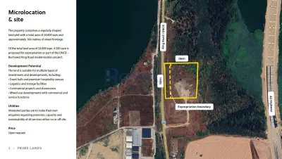Teren cu proiect de vanzare Zona Est - Cernica - Autostrada Soarelui - Soseaua de Centura - foto 3