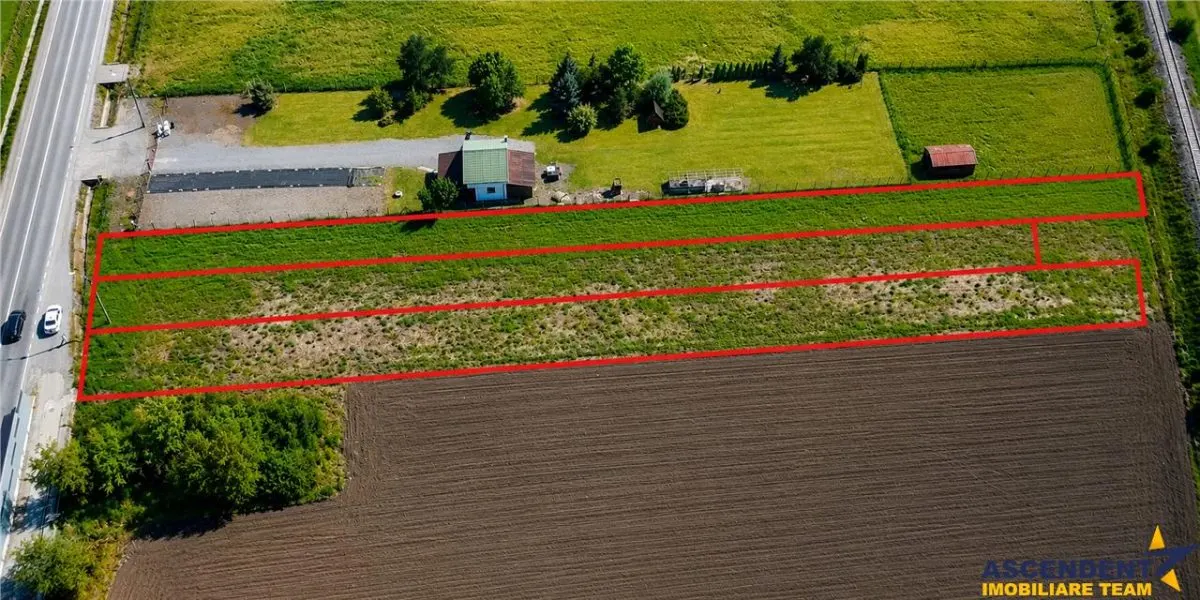 Teren intravilan, 3.400 mp, utilitati, zona cu potential, E60 Dumbravioara, Mures - foto 3