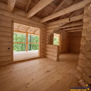 3.000mp de incantare montana cu cabana din lemn masiv, Zarnesti Tohanita - foto 3