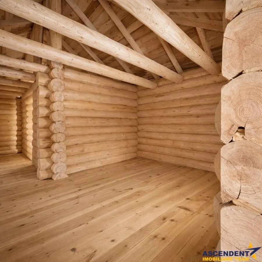 3.000mp de incantare montana cu cabana din lemn masiv, Zarnesti Tohanita - foto 9