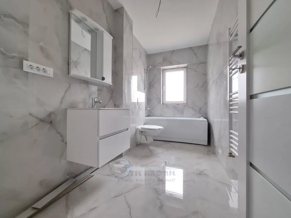 Apartament 1 camera, decomandat, Galata, bloc 2026, etaj 1, baie cu geam, incalzire in pardoseala, AC - foto 14