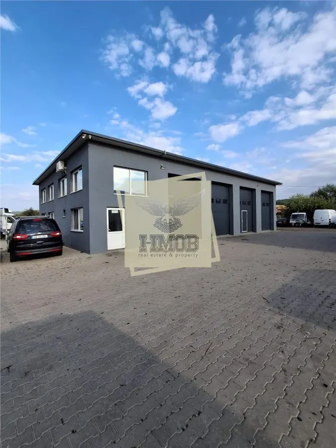 Hala industriala cu birouri 300 mp Cristian - foto 1