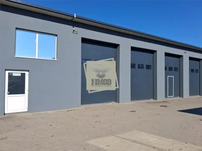 Hala industriala cu birouri 300 mp Cristian - foto 4