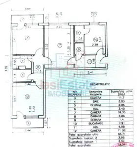 Apartament 3 camere Podu Ros - foto 2