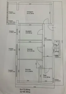 Apartament 3 camere Calea Bucuresti,-Judetean decomandat,135000 Euro - Brasov