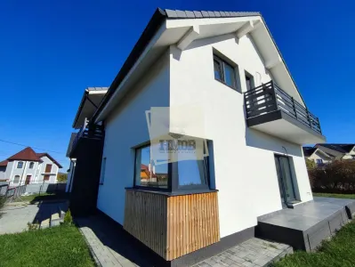 Casa moderna 5 camere teren 490 mp terasa acopertia in Cristian - foto 2