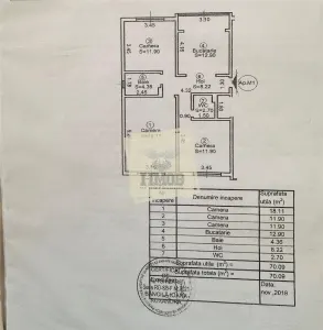 Apartament 3 camere 70 mp utili Vasile Aaron - foto 12