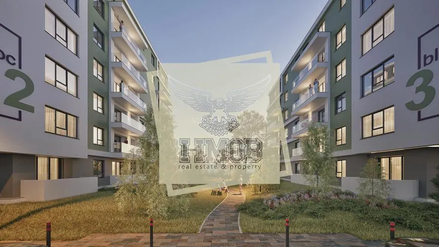 Apartament 3 camere 62 mpu balcon parcare in Valleta Park - foto 1