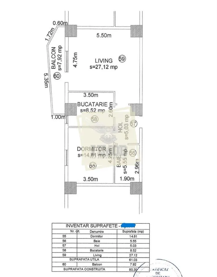 Apartament  2 camere | Balcon  Bd. Mihai Viteazu - foto 5