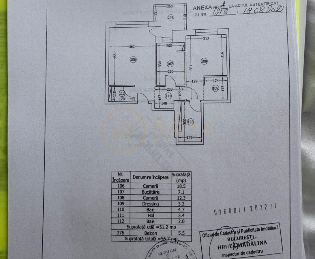 Apartament 2 camere de vanzare Onix Pipera cu parcare - foto 10
